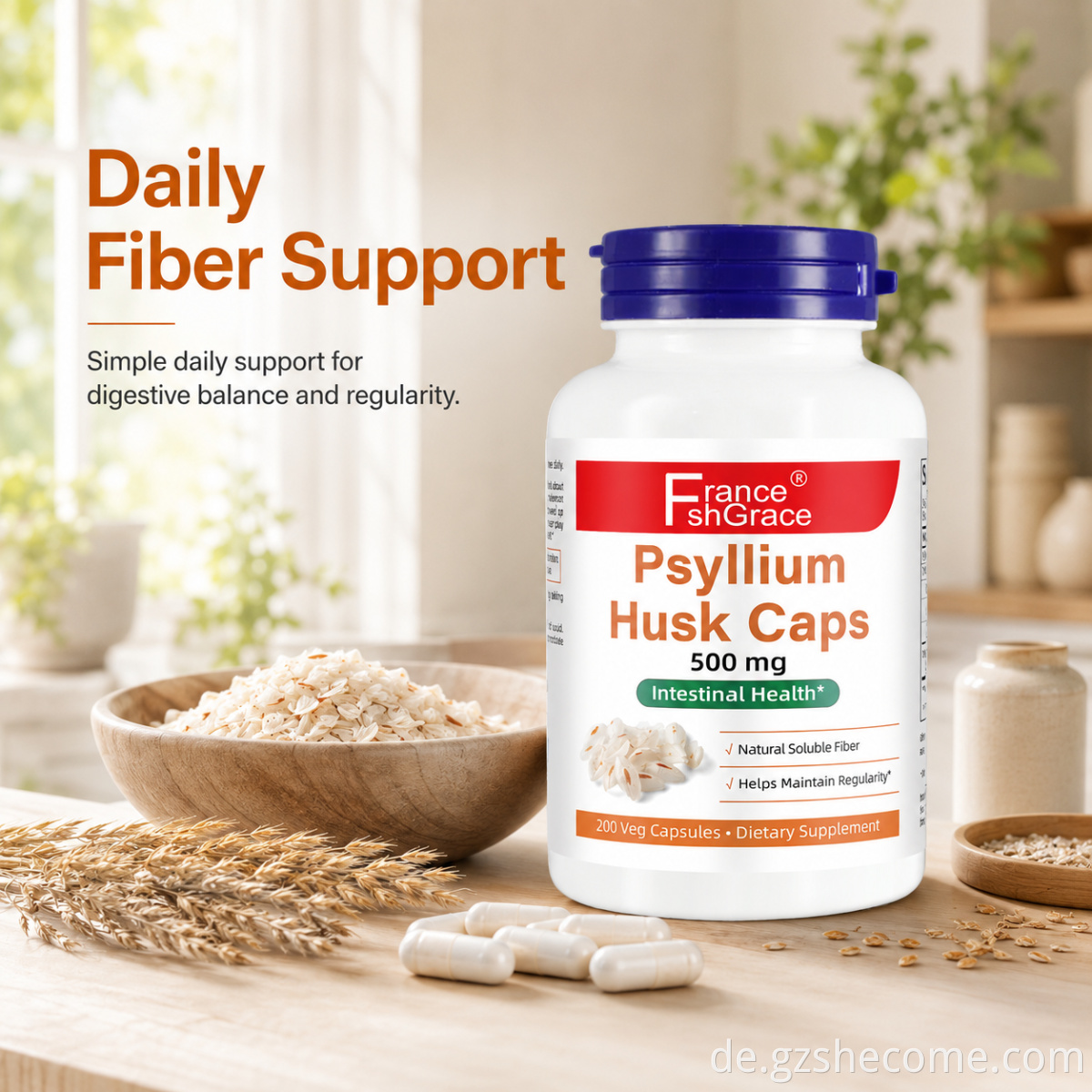 Psyllium Husk Capsules8